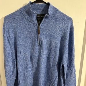 Nordstrom Cashmere Blend Quarter Zip Pullover❗️